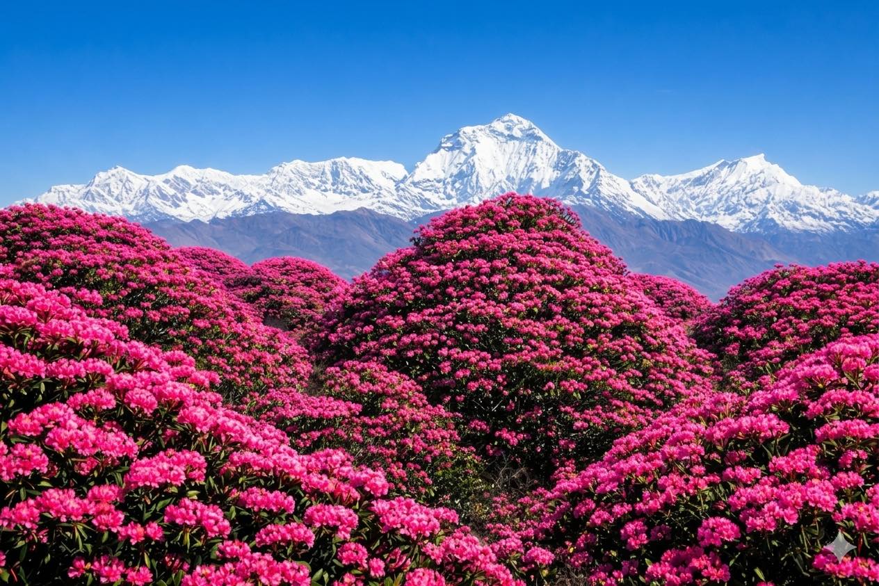 The Himalayas in Bloom: A 33-Year Guide to Most Soulful Spring Walks