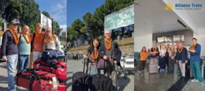 Tourist Arrival in Tribhuvan International Airport (TIA) for Everest Trekking