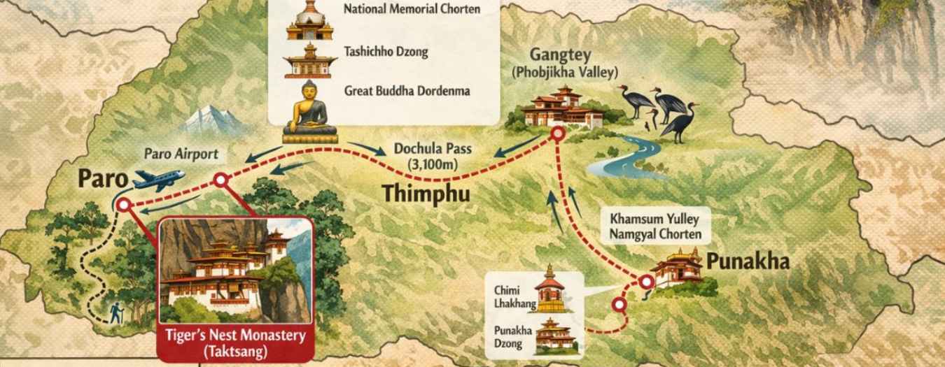 Bhutan Walking Tour