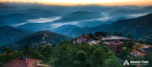 view from nagarkot