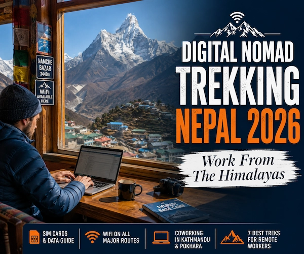 Digital Nomad Trekking in Nepal