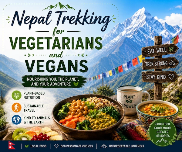 Nepal Trekking for Vegetarians and Vegans
