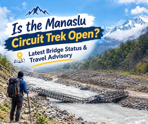Is the Manaslu Circuit Trek Open? Latest Bridge Status & Travel Advisory