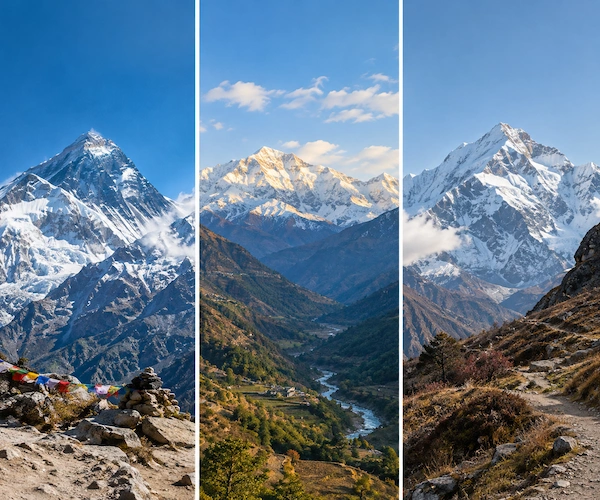 Everest Base Camp vs Annapurna Circuit vs Manaslu Circuit: Which Nepal Trek Should You Choose?